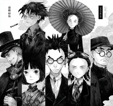 悬疑方向代表漫画条目封面