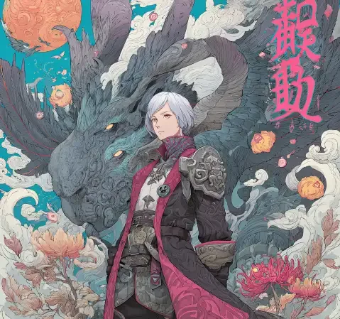 新新漫画条目卡上题材、状态与更新批次字段的标注示意